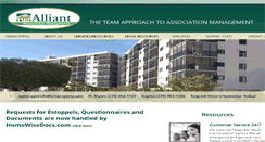 Desktop Screenshot of alliantproperty.ahn12.com